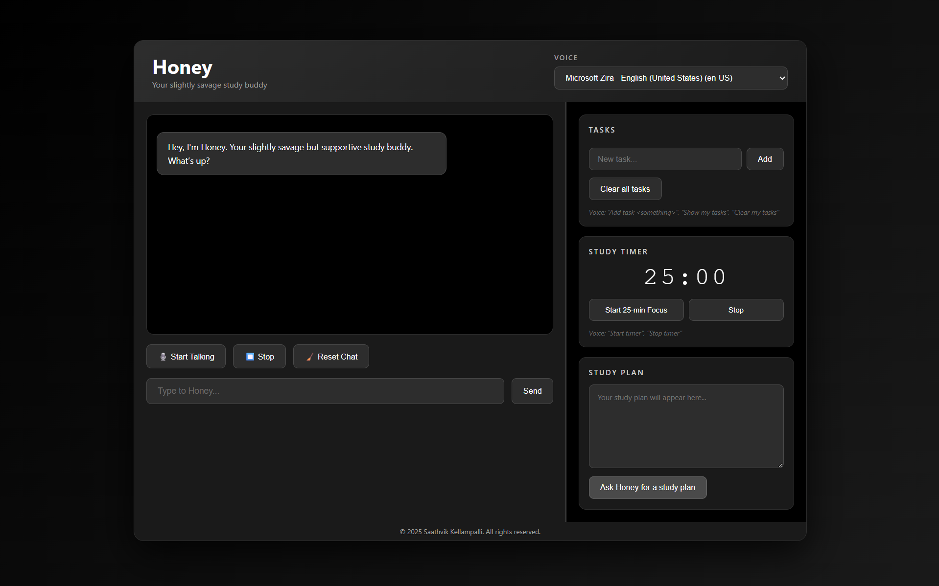 Honey Voice AI Buddy