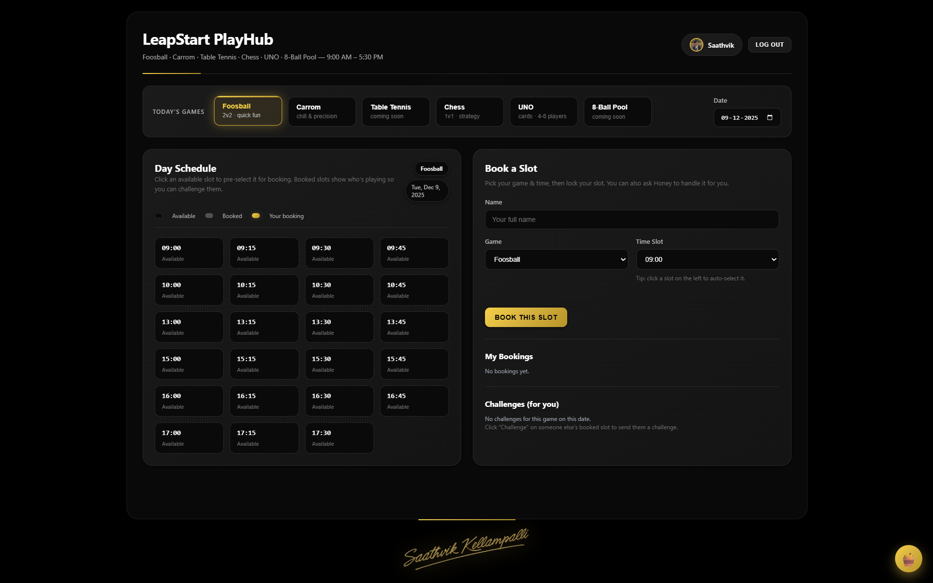 PlayHub Sport Booking